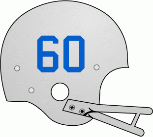 Buffalo Bills 1960-1961 Helmet Logo t shirt iron on transfers